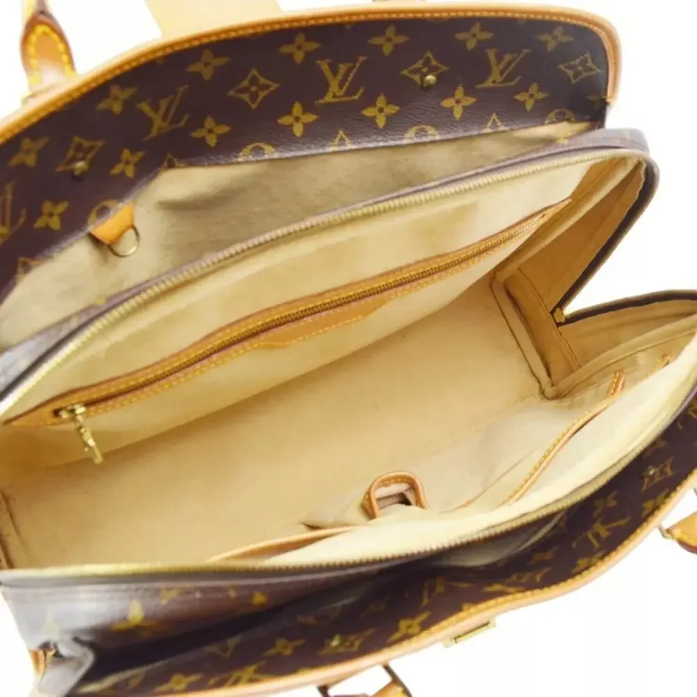 Louis Vuitton RIVOLI Soft Briefcase Hand Bag Monogram Leather -date code# MI0957
